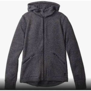 Smartwool Full Zip Charcoal Hoodie Size S - image 1